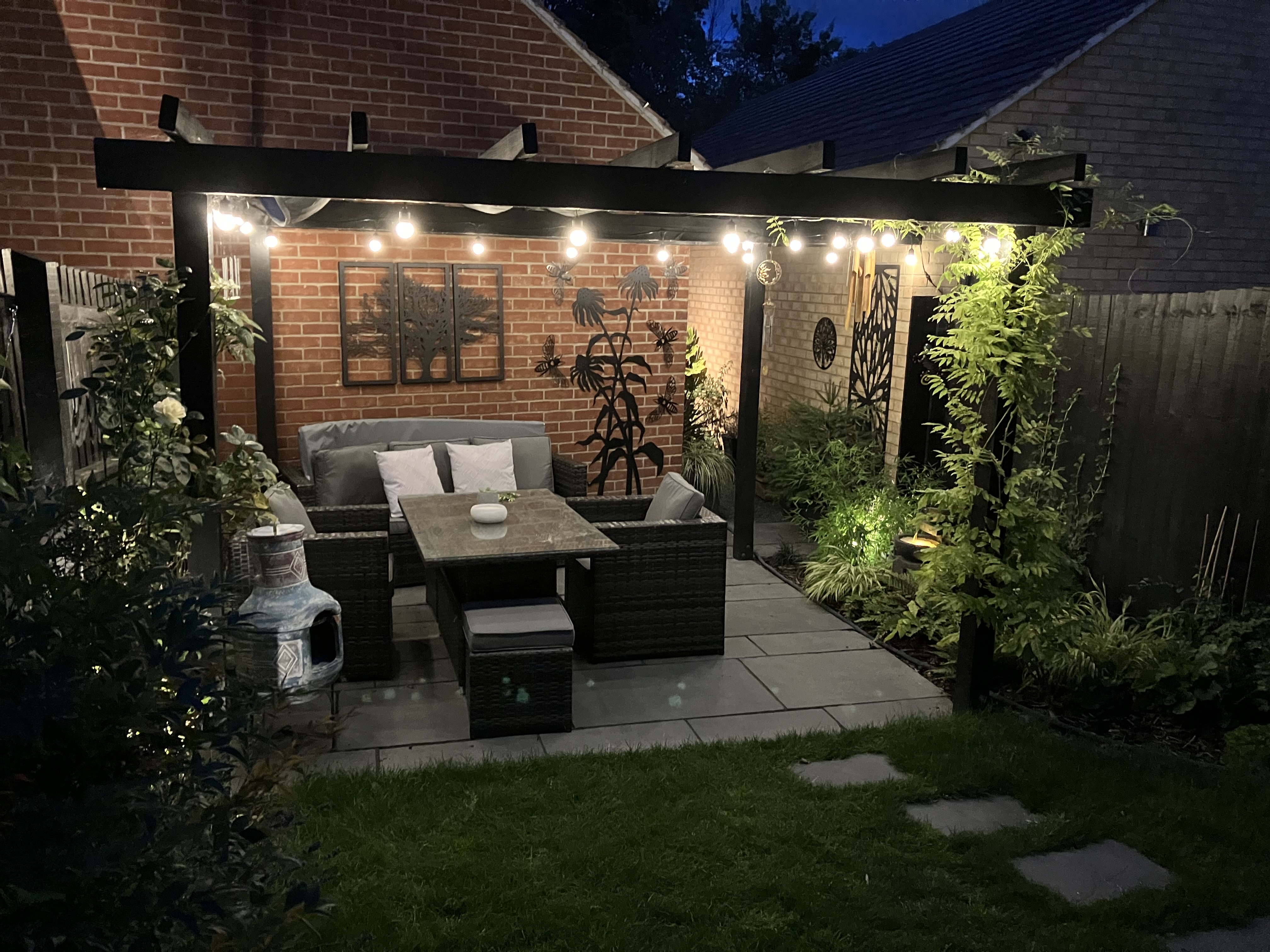 Garden Lighting in Papworth Everard