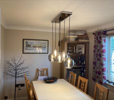 Light fitting in Godmanchester 